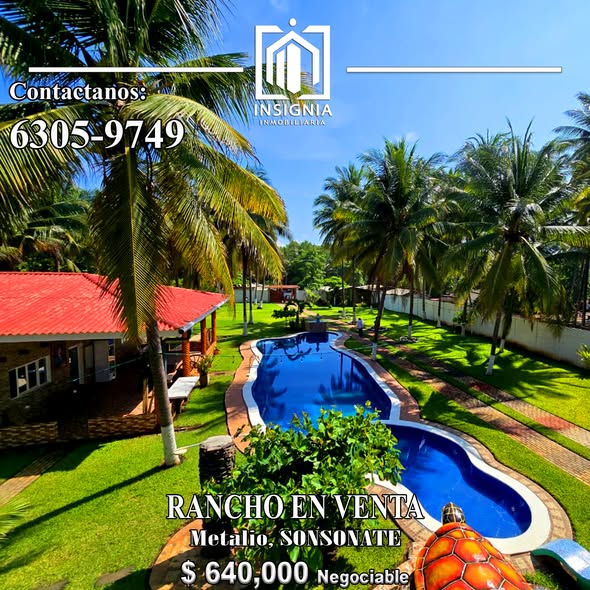 Rancho en venta en Metalio