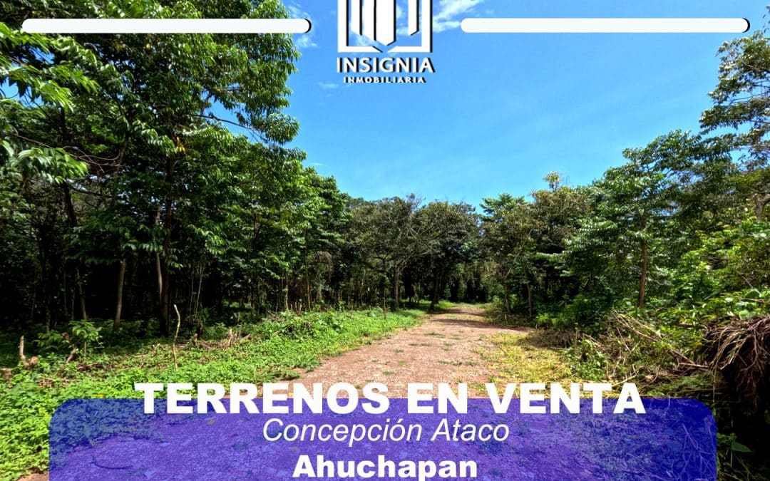 3 Terrenos en Concepcion de Ataco, Ahuachapan