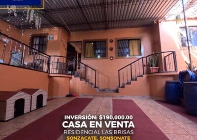 Casa en Zona Privada de Sonzacate, Sonsonate, El Salvador