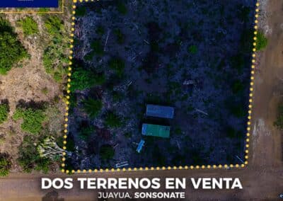 2 Terrenos de 800m² en Juayua, Sonsonate