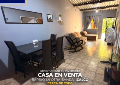 Casa en Izalco, Sonsonate Zona de La Otra Banda
